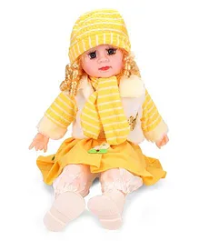 ToyMark Doll In Jacket Yellow - 54 cm