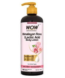 WOW Skin Science Himalayan Rose Body Lotion Bottle - 400 ml