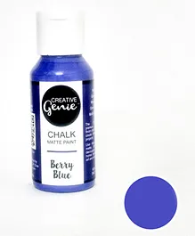Creative Genie Chalk Paints Berry Blue - 60ml