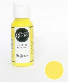 Creative Genie Chalk Paints Daffodils Yellow - 60ml
