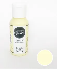 Creative Genie Chalk Paints Fresh Butter Cream - 60ml