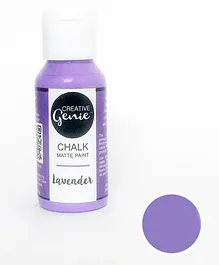 Creative Genie Chalk Paints Lavender - 60ml
