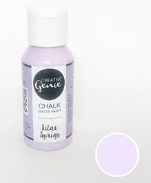 Creative Genie Chalk Paints Lilac Sprigs - 60ml