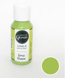 Creative Genie Chalk Paint Lime Green - 60ml