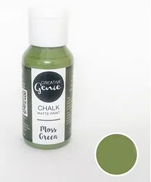 Creative Genie Chalk Paints Moss Green - 60ml