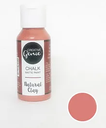 Creative Genie Chalk Paints Natural Clay - 60ml