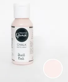 Creative Genie Chalk Paints Shell Pink - 60ml