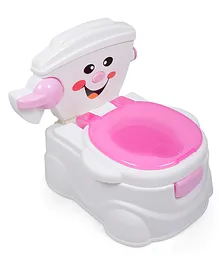 Baby Moo Toilet Training Potty Chair - Pink White 