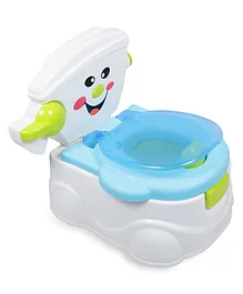 Baby Moo Toilet Training Potty Chair - Blue Green White