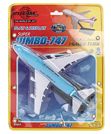 Speedage Pull Back Air India Jumbo 747 Air Plane - Color May Vary