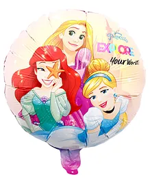 Sparkloon Disney Multi Princess Round Foil Balloon Multicolor - Height 48.26 cm