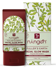 Ningen Fuller's Earth Facial Glow Mask - 100 g