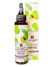 Ningen Gooseberry Hair Oil  Power of Bhringraj and Fenugreek Manages Split Ends Fizzy and Dry Hair 100g
