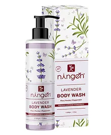 Ningen Lavender Body Wash Essence of Pine Parsley Peppermint 200g