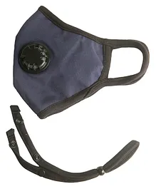 Advind Healthcare Military Grade N99 Mask With One Valve Small - Blue