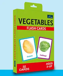 Book Ford Vegetables Flash Cards - Pack Of 32
