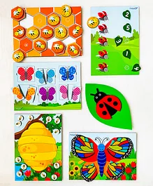 Pathfinders Early Learner Insects Big Box 6 Activities & 1 Story Book - Multicolour