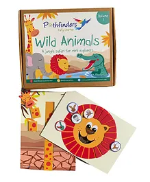 Pathfinders Early Learner Animals Mini Box Combo 1 2 Activities  - Multicolour