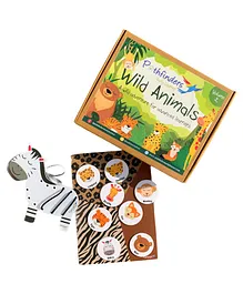 Pathfinders Early Learner Animals Mini Box Combo 3 with 2 Activities - Multicolour