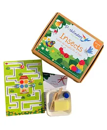 Pathfinders Early Learner Insects Mini Box Combo 1 with 2 Activities - Multicolour