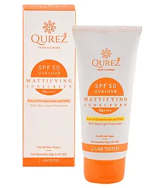 Qurez Mattifying Sunscreen SPF 50 - 50 gm