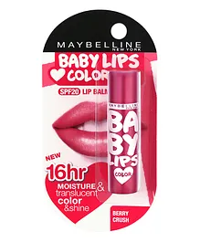 Maybelline New York Baby Lips Lip Balm Berry Crush - 4 gm