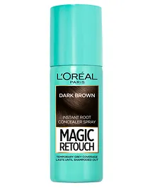 L'Oréal Paris Root Touch Up Hair Colour Spray 2 Dark Brown - 75 Ml
