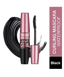 Maybelline New York Hypercurl Waterproof Mascara Black - 9.2 gm