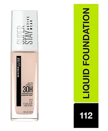 Maybelline New York Super Stay Liquid Foundation Natural Ivory 112 - 30 ml