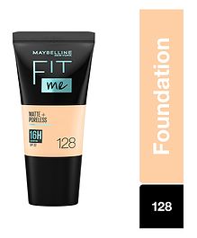 Maybelline New York Fit Me Matte Poreless Liquid Foundation 128 Warm Nude- 18 ml