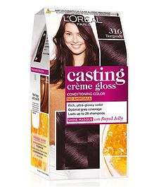 Loreal Paris Casting Creme Gloss Hair Colour 316 Burgundy 87.5 gm 