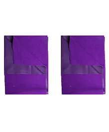 Enfance Nursery Fast Dry Baby Mat Small Pack of 2 - Purple