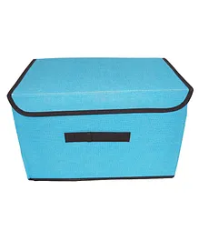 Muren Multipurpose Toy Organizer Storage Box With Lid - Blue