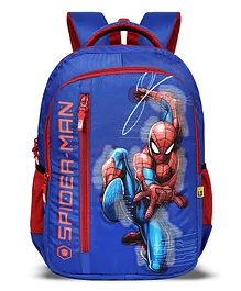 Spiderman School Bag Blue - 18 Inches