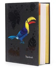 Paperkraft Bird Print Single Line Notebook - 192 Pages