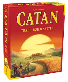 AKN TOYS Catan Trade Build Settle Board Game - Multicolor