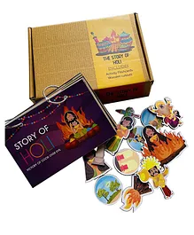 Doxbox Story of Holi Activity Kit - Multicolour