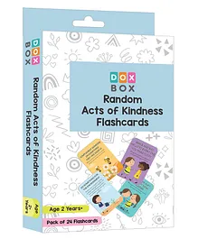 Doxbox Random Act of Kindness Flashcards - Multicolour
