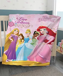 Sassoon Princess Cartoon Printed Warm Blanket for Baby - Multicolor