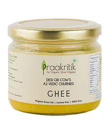 Praakritik A2 Bilona Gir Cow Ghee Vedic Churned - 250 ml