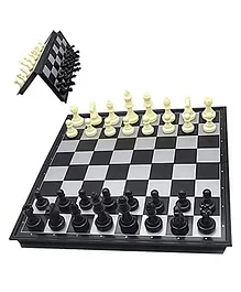 SYGA Magnetic Chess Board Game - Black And White