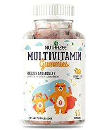 Nutrazee Multivitamin Gummies for Kids & Women, 45 Gummy Bears
