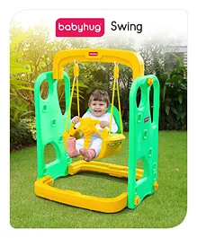 Babyhug  Kids Swing - Yelllow & Green