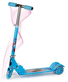 Fiddlerz 3 Wheeler Kick Scooter With Adjustable Height - Blue