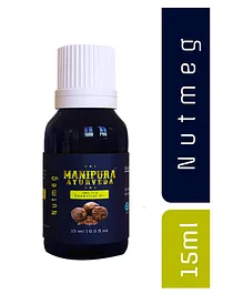 Manipura Ayurveda Aromatheraphy Nutmeg Essential Oil - 15 ml