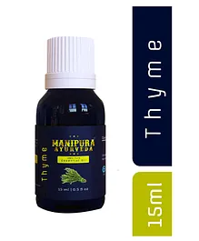 Manipura Ayurveda Aromatheraphy Thyme Essential Oil - 15 ml