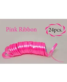 Johra Curling Ribbons for Balloons Pink - Pack of 24