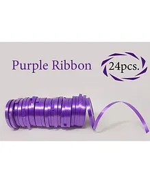 Johra Curling Ribbons for Balloons Purple - Pack of 24