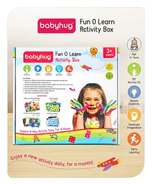 Babyhug Fun O Learn Activity Box - Multicolour