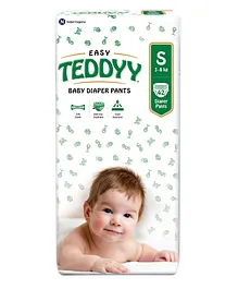 Teddyy Easy Baby Pant Style Diaper Small Size - 42 Pieces